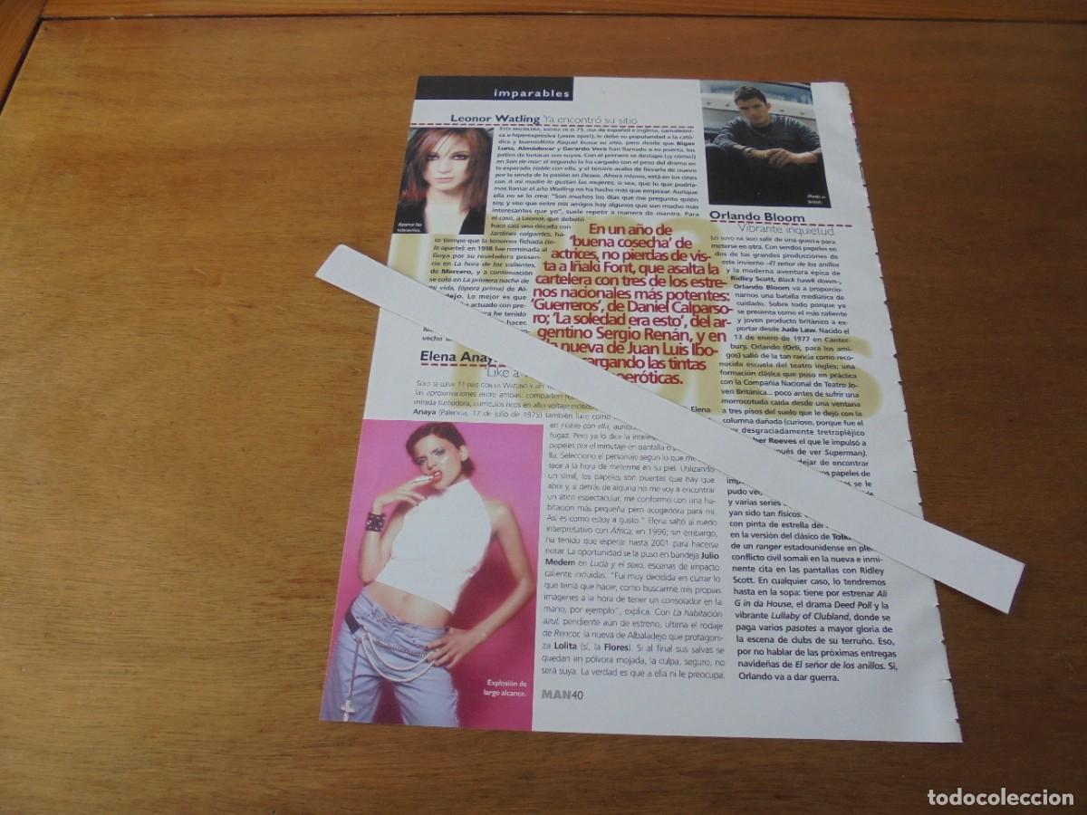 Coleccionismo de Revistas y Peri&oacute;dicos: RETAL 2002: LEONOR WAITLING. ELENA ANAYA. ORLANDO BLOOM. &Aacute;NGEL IBORRA, RELOJES CORUM.