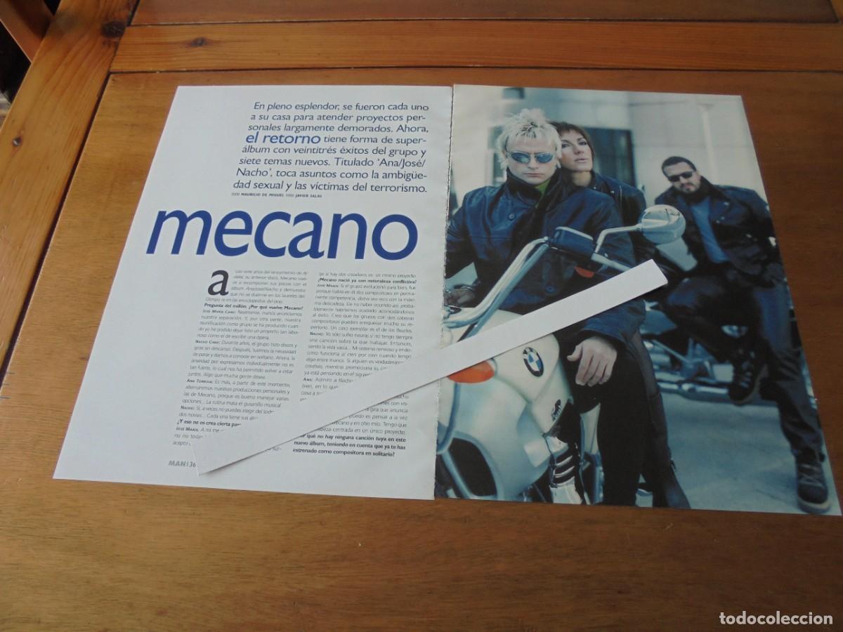 Coleccionismo de Revistas y Peri&oacute;dicos: RETAL 1998: MECANO. JOS&Eacute; MAR&Iacute;A Y NACHO CANO. ANA TORROJA. ENTREVISTA // BRUNO BELLONI