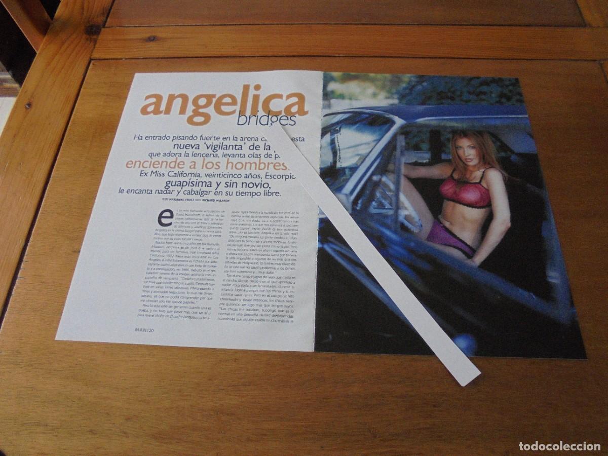 Coleccionismo de Revistas y Peri&oacute;dicos: RETAL 1998: ANGELICA BRIDGES (VIGILANTE DE LA PLAYA). BAYWATCH / PETER MURRAY / CHINOS AVIREX / GANT