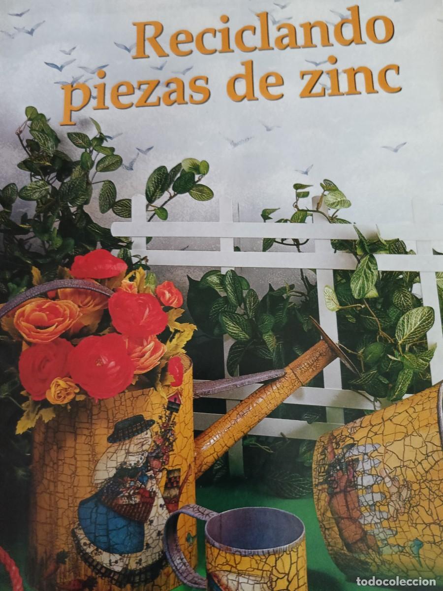 Colecionismo de Revistas e Jornais: RECICLANDO Piezas de zinc. M&aacute;rmol. Recicla