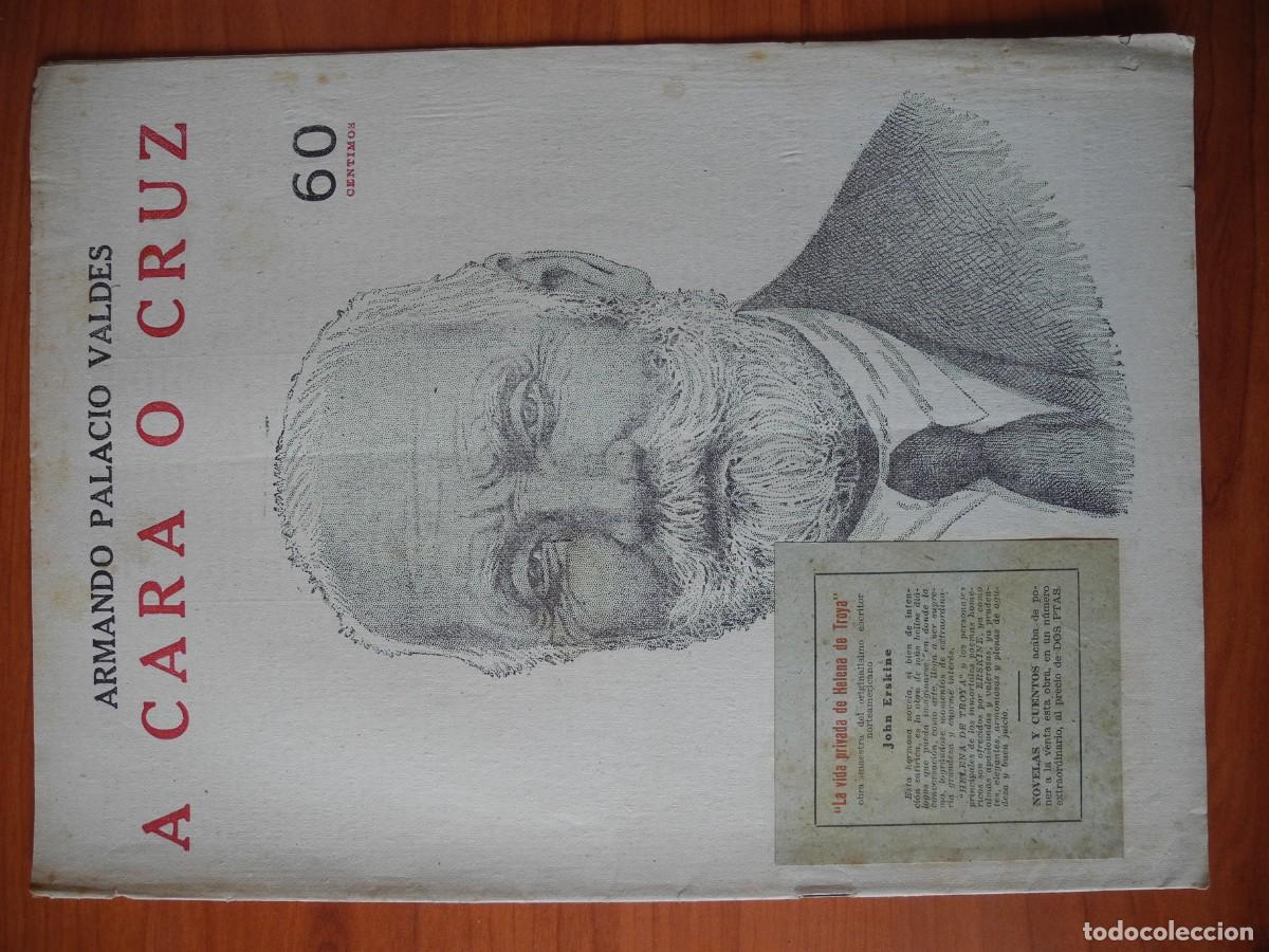 Coleccionismo de Revistas y Peri&oacute;dicos: A cara o cruz. Armando Palacio Vald&eacute;s. Novelas y Cuentos. Ed. D&eacute;dalo