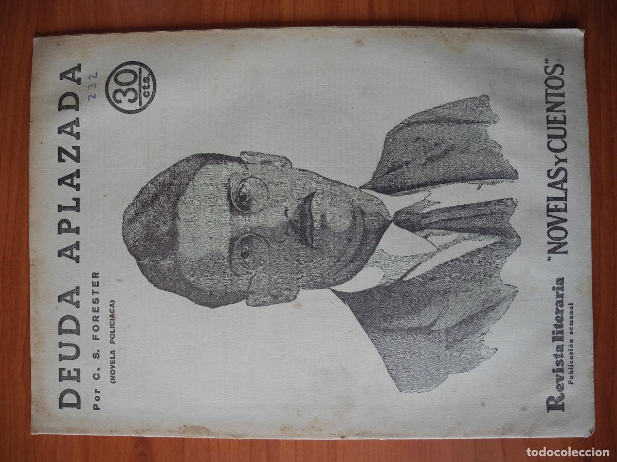 Coleccionismo de Revistas y Peri&oacute;dicos: Deuda aplazada. C. S. Forester. Revista literaria. n. 232. Junio 1933