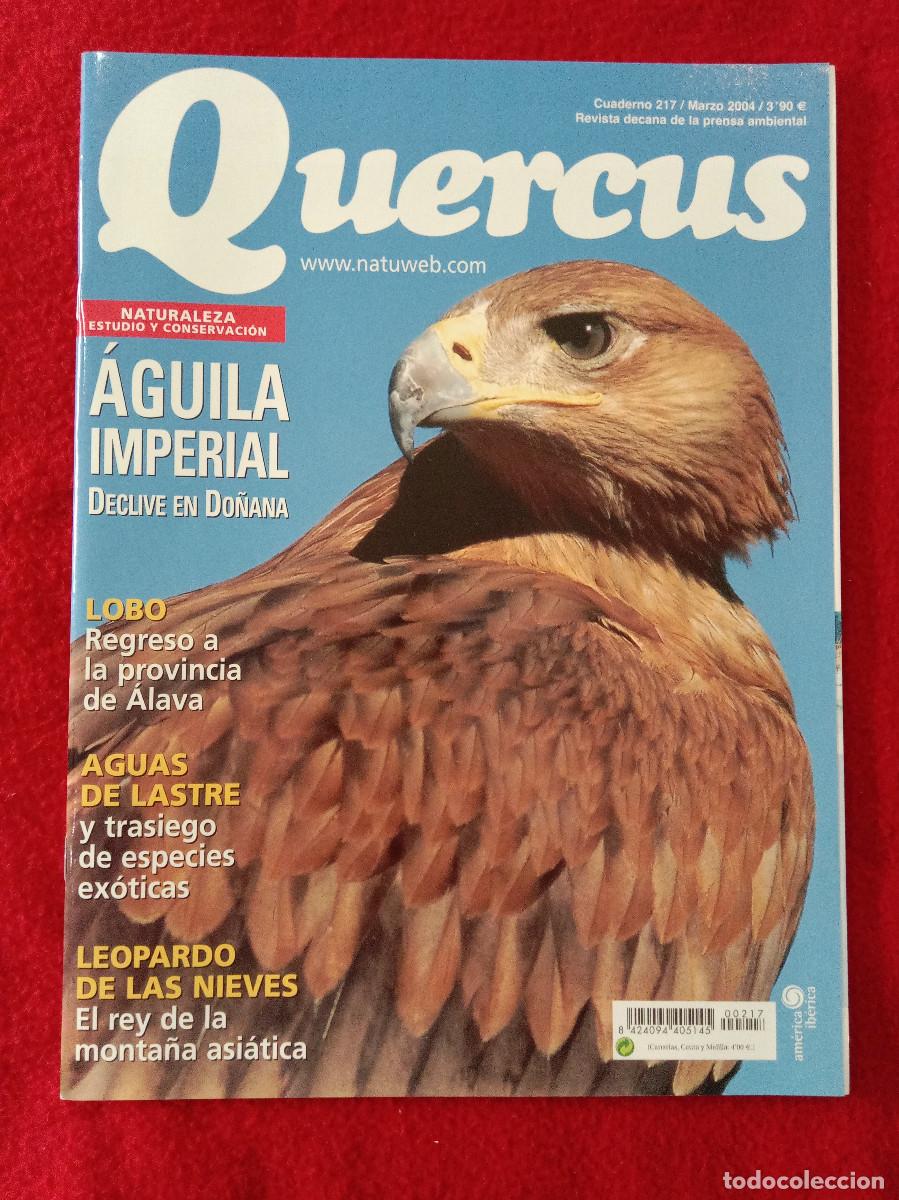 Sammeln von Zeitschriften und Zeitungen: Quercus - &Aacute;guila Imperial, declive en Do&ntilde;ana - Cuaderno 217 - Marzo de 2004