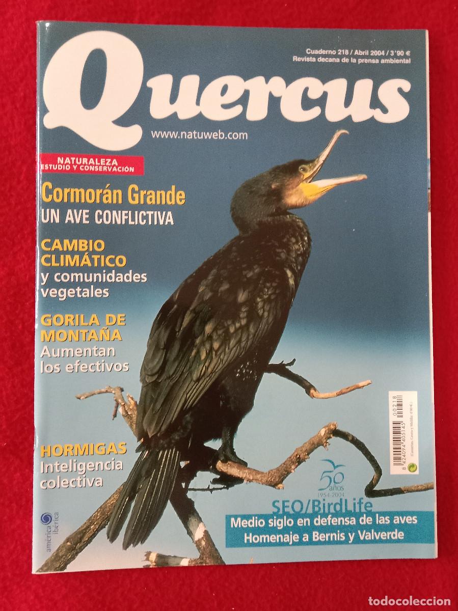 Sammeln von Zeitschriften und Zeitungen: Quercus - Cormor&aacute;n Grande, un ave conflictiva - Cuaderno 218 - Abril de 2004