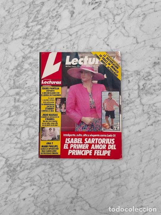 Coleccionismo de Revistas y Peri&oacute;dicos: LECTURAS - 1989 - NURIA ESPERT, ANGELA MOLINA, ISABEL PANTOJA, CHABELI, JULIO IGLESIAS, CAROLINA