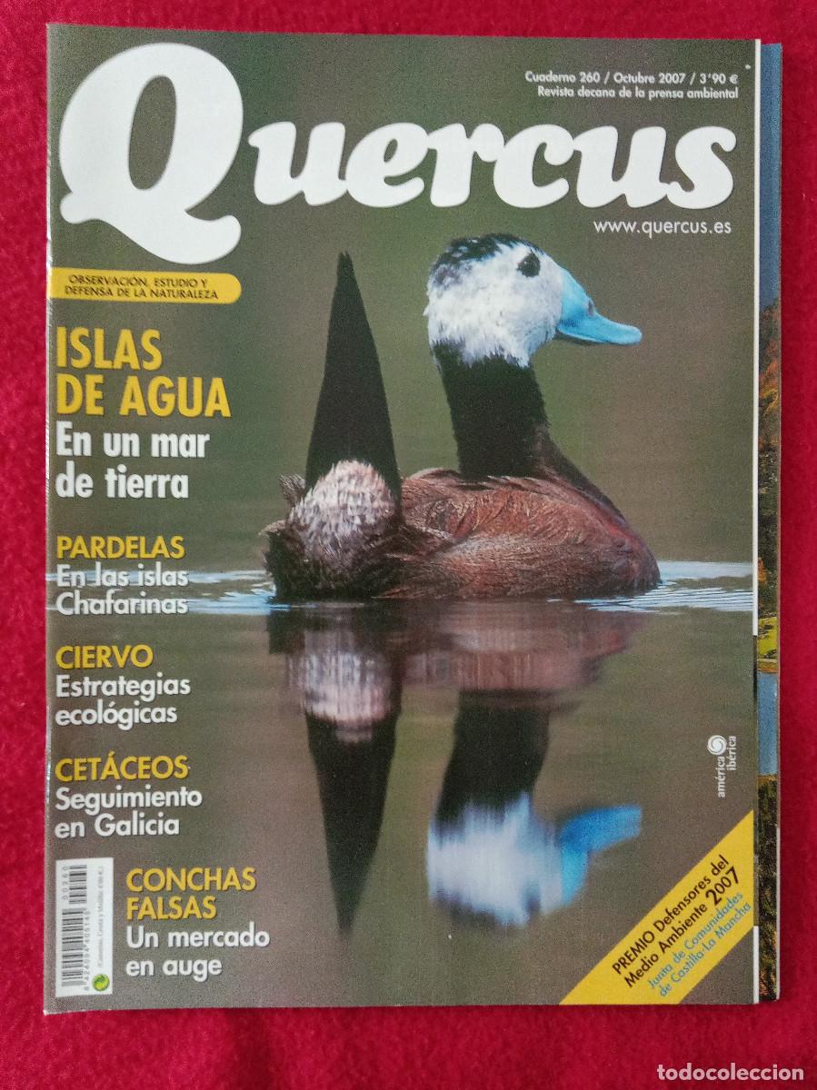 Coleccionismo de Revistas y Peri&oacute;dicos: Quercus - Islas de Agua en un Mar de Tierra - Cuaderno 260 - Octubre de 2007