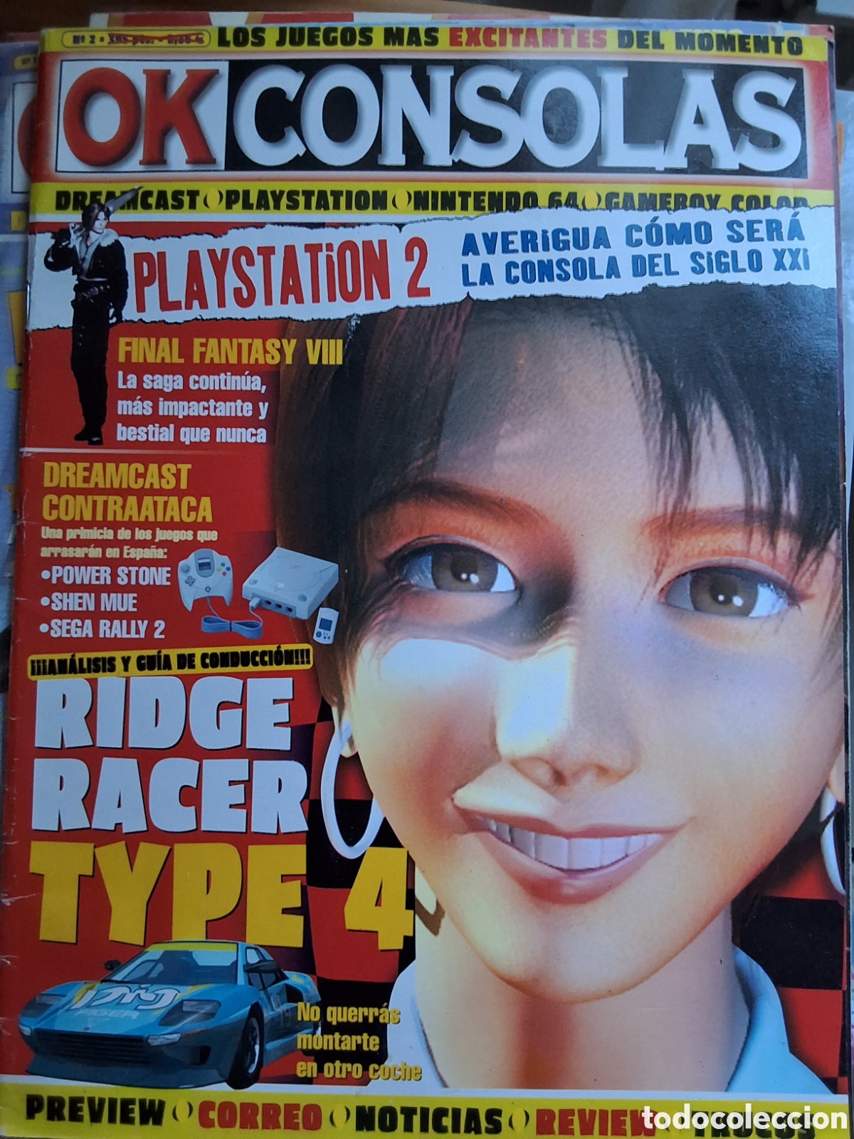Coleccionismo de Revistas y Peri&oacute;dicos: Ok consolas 2&deg; &eacute;poca revista n&uacute;mero 2 a&ntilde;o 1999/6
