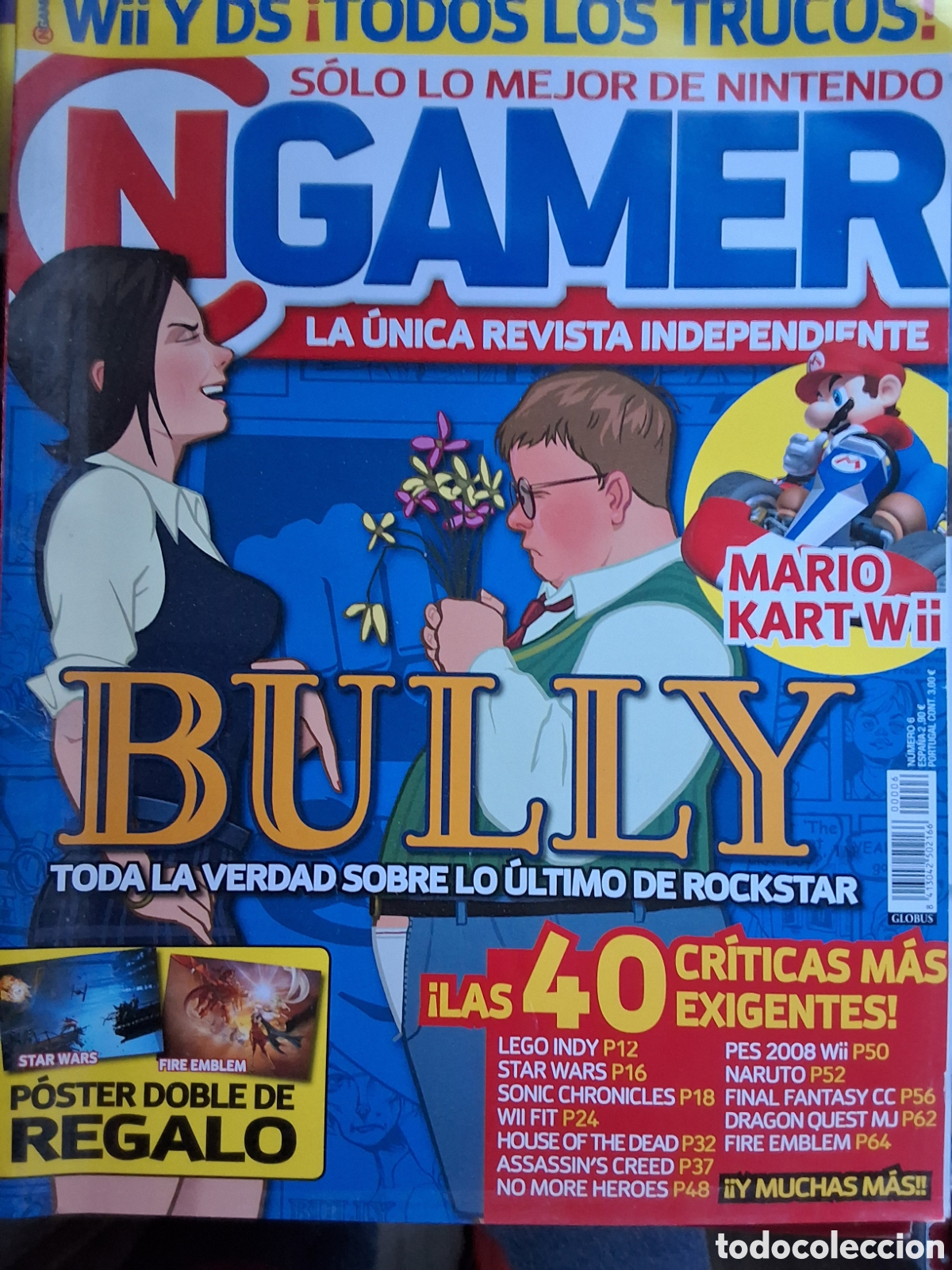 Coleccionismo de Revistas y Peri&oacute;dicos: Nintendo gamer revista consolas n&uacute;mero 6 a&ntilde;o 2007
