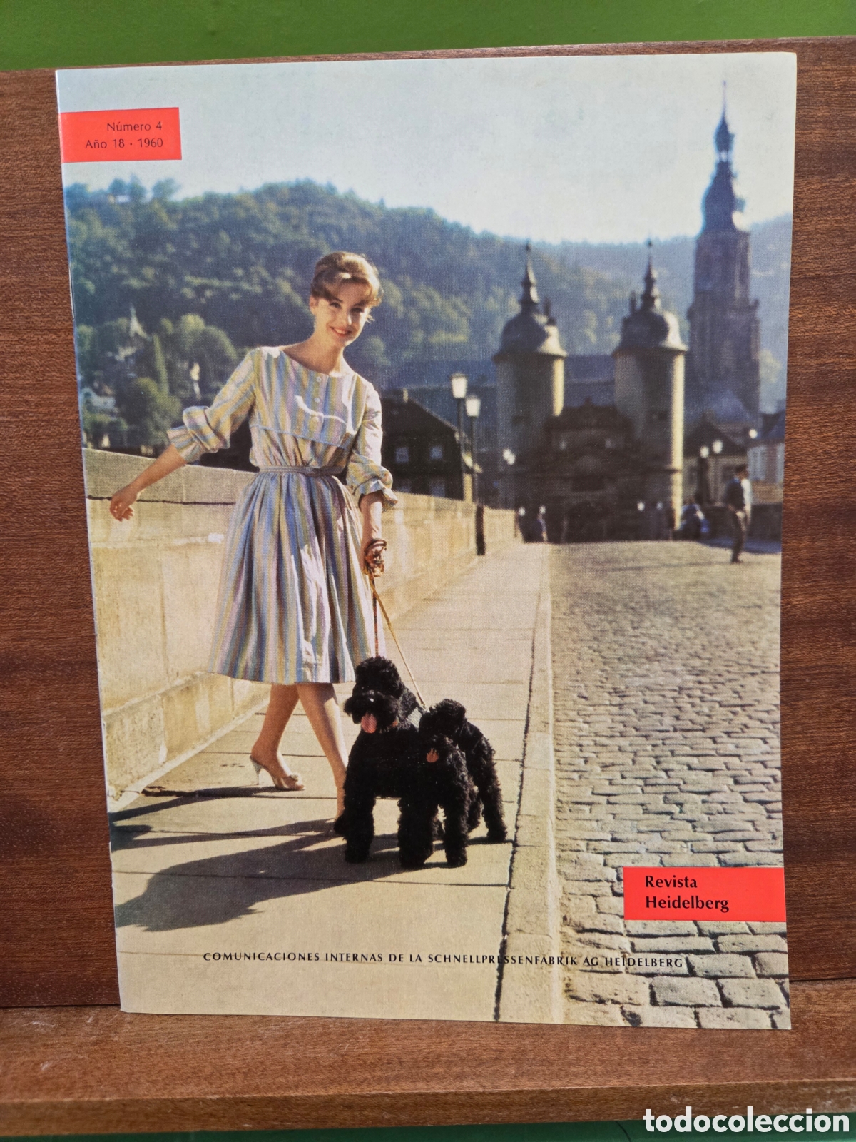 Sammeln von Zeitschriften und Zeitungen: &rdquo;&rdquo;REVISTA HEIDELBERG&rdquo;&rdquo;...NUMERO 4...A&Ntilde;O 18...1960...ORIGINAL HEIDELBERG...