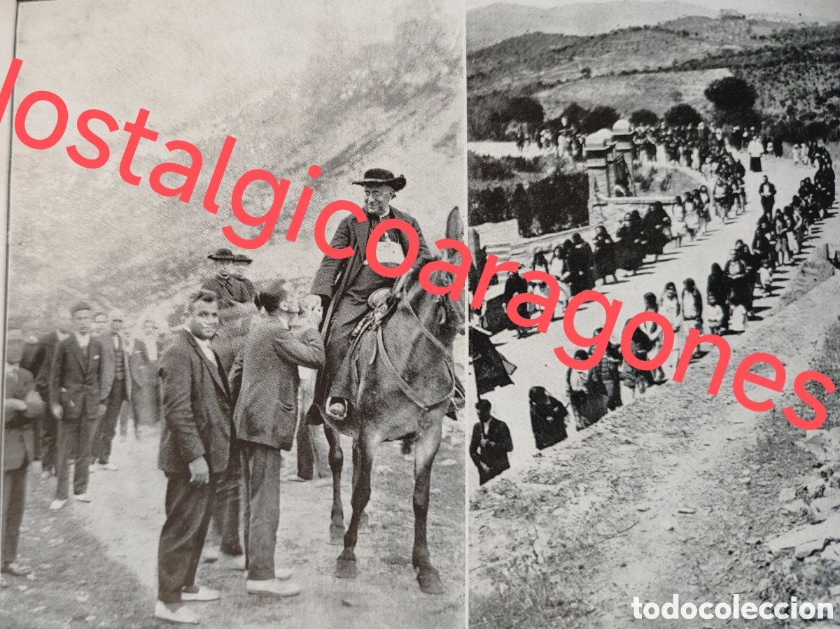 Coleccionismo de Revistas y Peri&oacute;dicos: Nuria y San Bartolom&eacute; Cuadra procesiones foto revista princ siglo XX 192B
