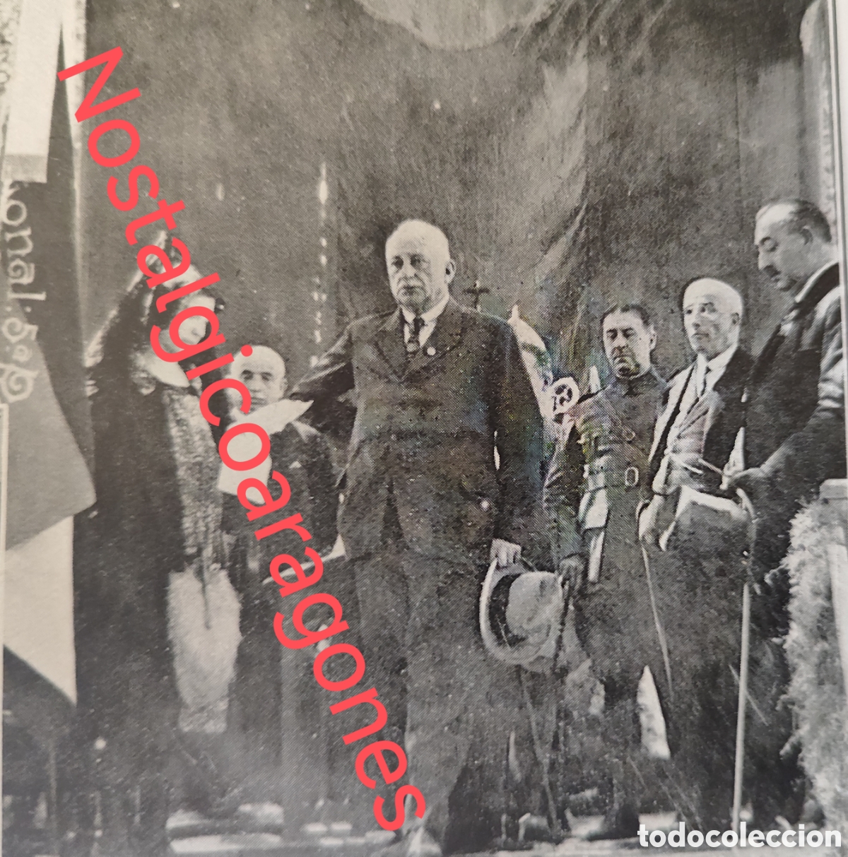 Coleccionismo de Revistas y Peri&oacute;dicos: Huesca bendicion bandera Somaten Patrocinia Carduz Primo Rivera foto revista princ siglo XX 192B