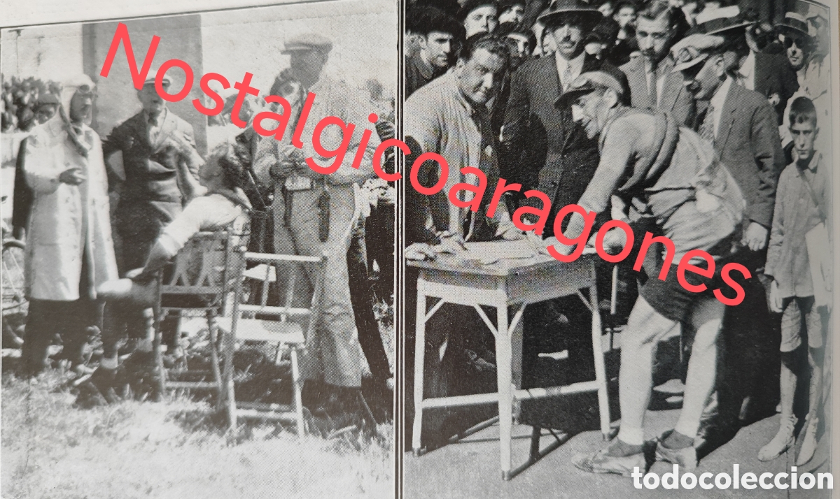 Coleccionismo de Revistas y Peri&oacute;dicos: vuelta ciclista Pais Vasco velodromo Mendizagorra foto revista princ siglo XX 192B