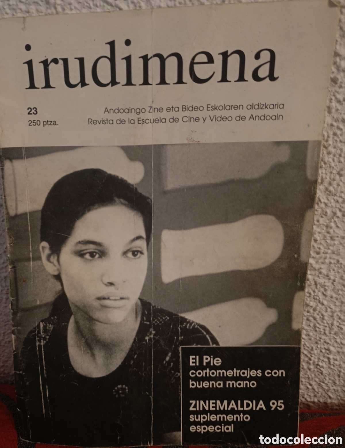 Coleccionismo de Revistas y Peri&oacute;dicos: Revista &rdquo;Irudimena&rdquo; n&ordm; 23 - Suplemento Especial Zinemaldia 95 (Festival de San Sebasti&aacute;n)