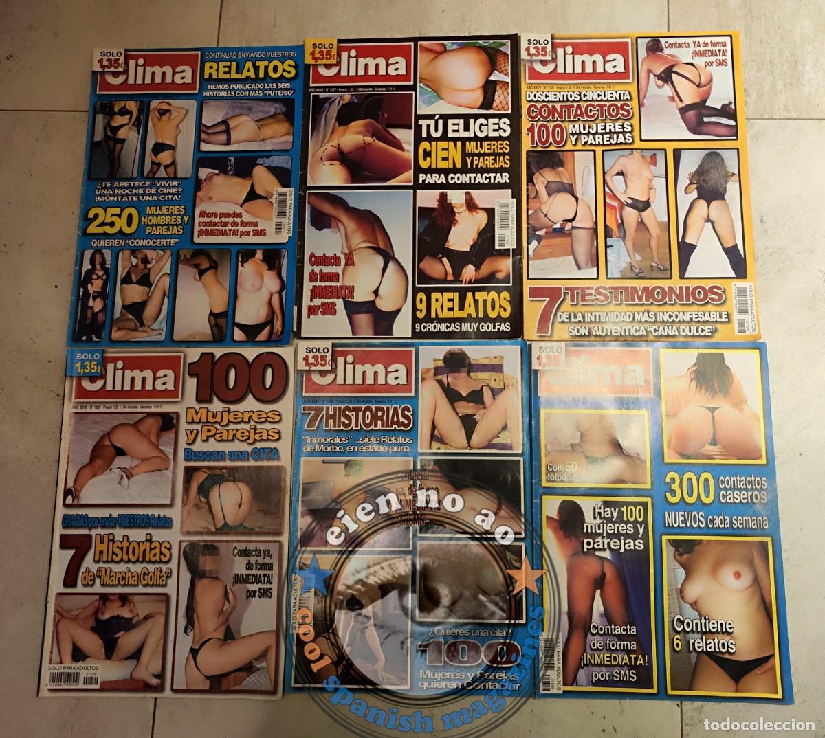 Coleccionismo de Revistas y Peri&oacute;dicos: Lote de 6 revistas CLIMA 2005-06 ~ 1317 1327 1328 1329 1330 1358 a&ntilde;o XXVII y XXVIII