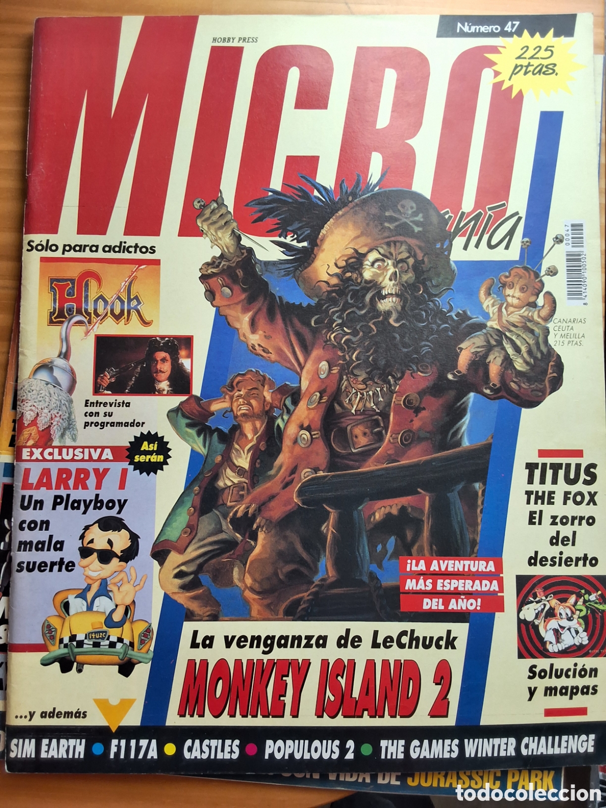 Sammeln von Zeitschriften und Zeitungen: Micromania segunda epoca revista n&uacute;mero 47 a&ntilde;o 1992/4