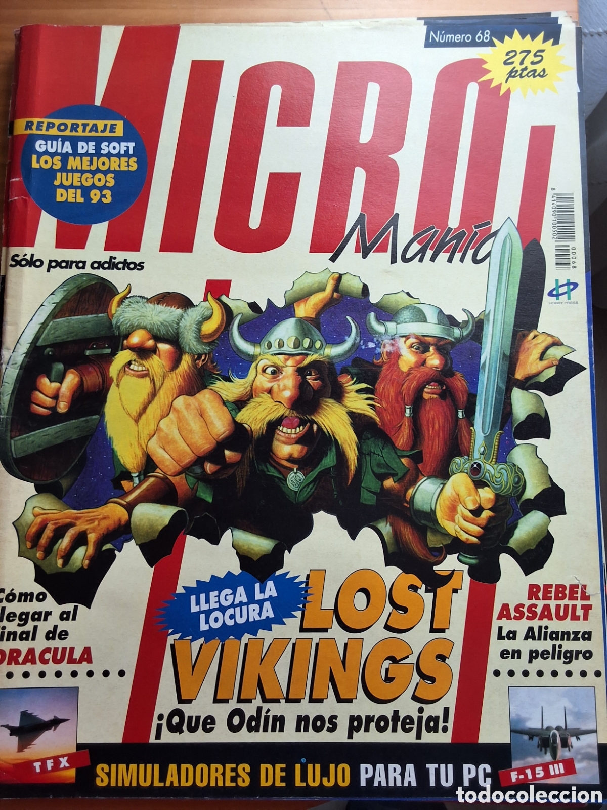 Coleccionismo de Revistas y Peri&oacute;dicos: Micromania segunda epoca revista n&uacute;mero 68 a&ntilde;o 1994/1
