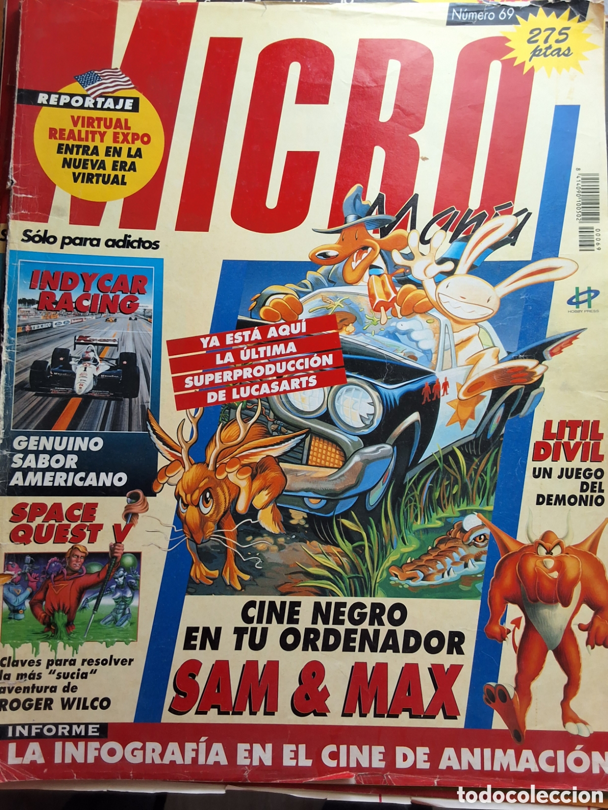 Collection Magazines and Newspapers: Micromania segunda epoca revista n&uacute;mero 69 a&ntilde;o 1994/2