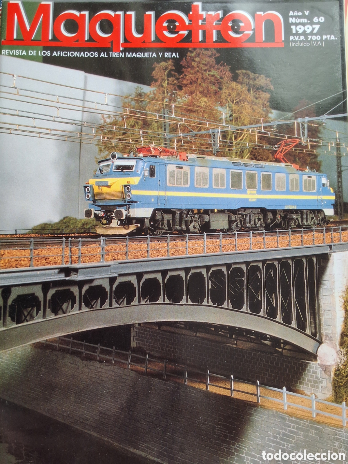 Coleccionismo de Revistas y Peri&oacute;dicos: Maquetren revista n&uacute;mero 60 a&ntilde;o 1997