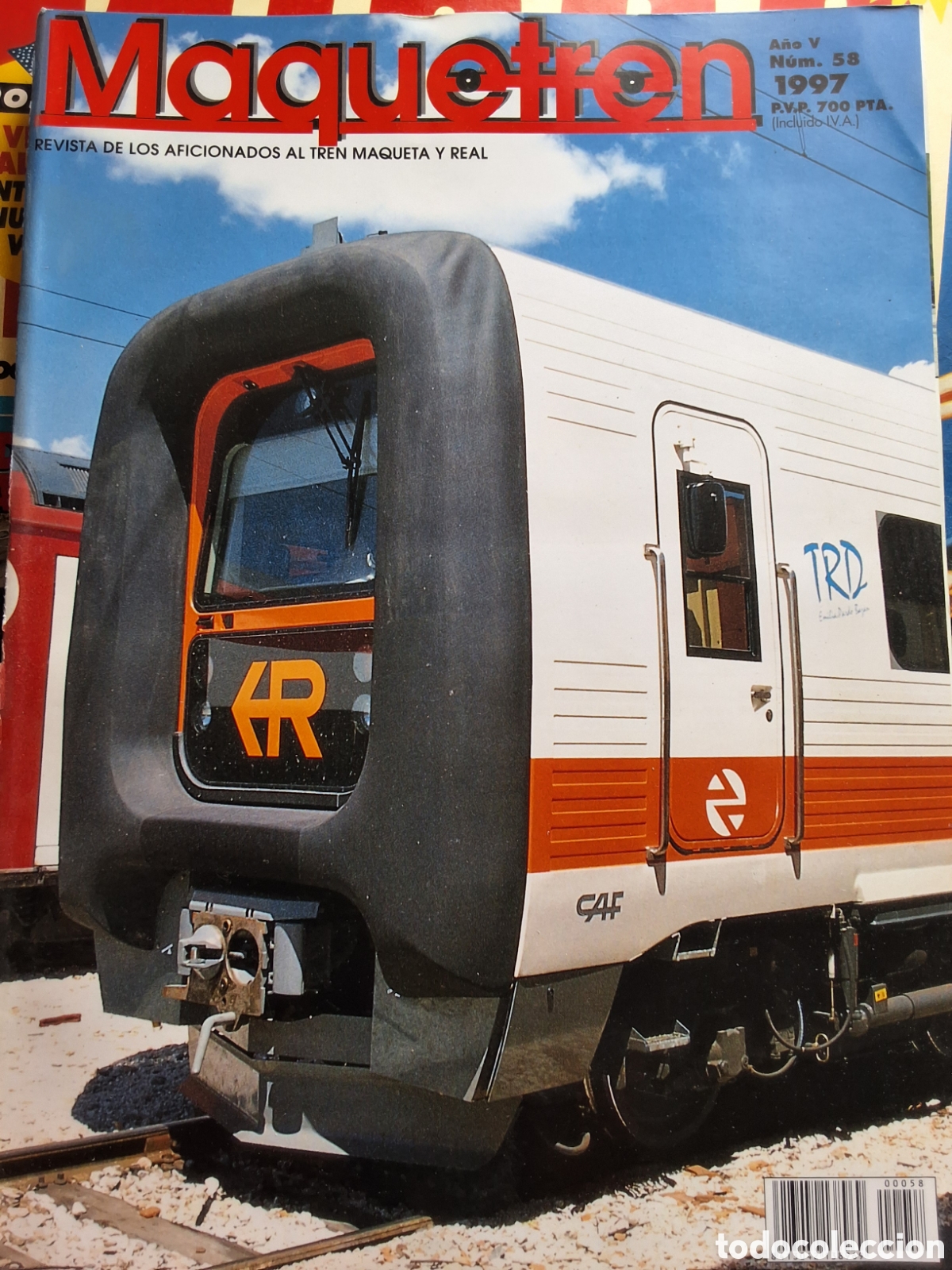 Coleccionismo de Revistas y Peri&oacute;dicos: Maquetren revista n&uacute;mero 58 a&ntilde;o 1997