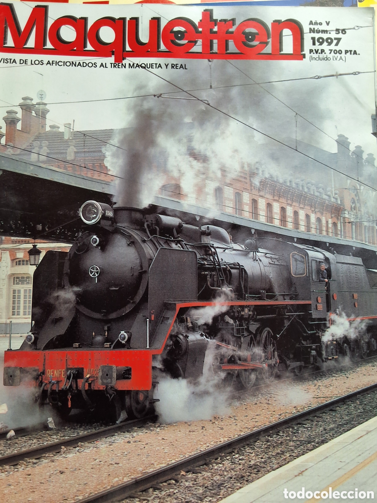 Coleccionismo de Revistas y Peri&oacute;dicos: Maquetren revista n&uacute;mero 56 a&ntilde;o 1997