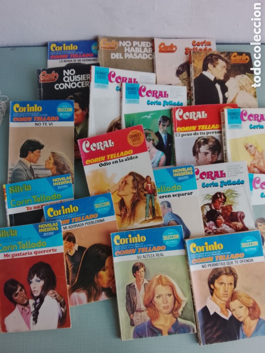 Coleccionismo de Revistas y Peri&oacute;dicos: 18 revistas de Corin Tellado a&ntilde;o 81. De primera y tercera edici&oacute;n.