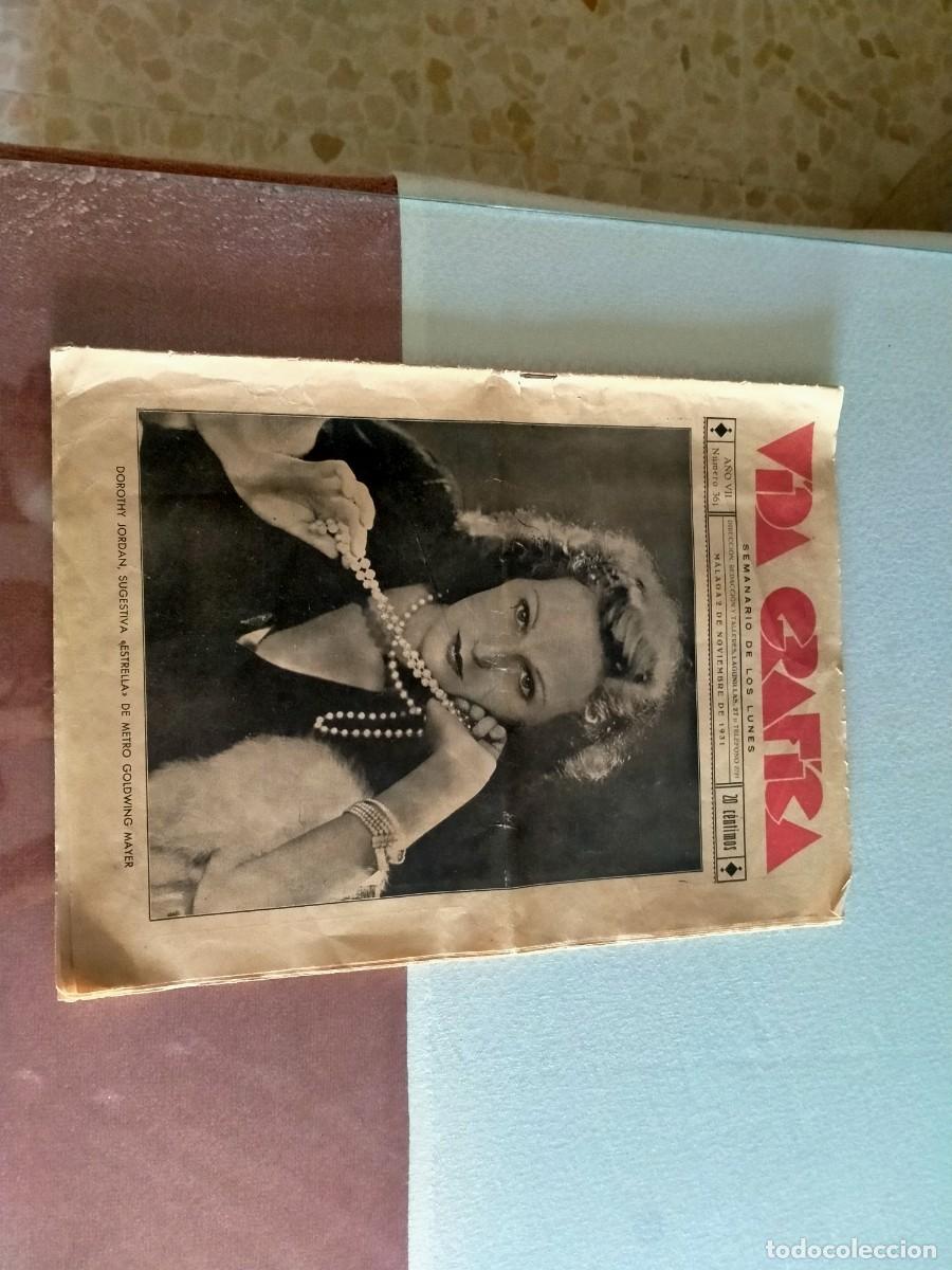 Collectionnisme de Revues et Journaux: periodico o revista de malaga vida grafica 1931