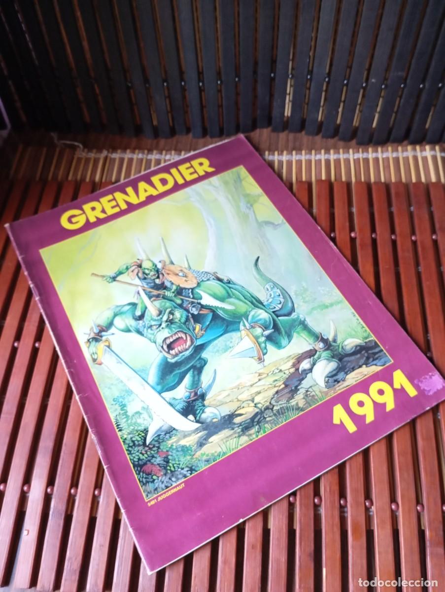 Collectionnisme de Revues et Journaux: Cat&aacute;logo Grenadier 1991 Miniaturas Fantas&iacute;a AD&D