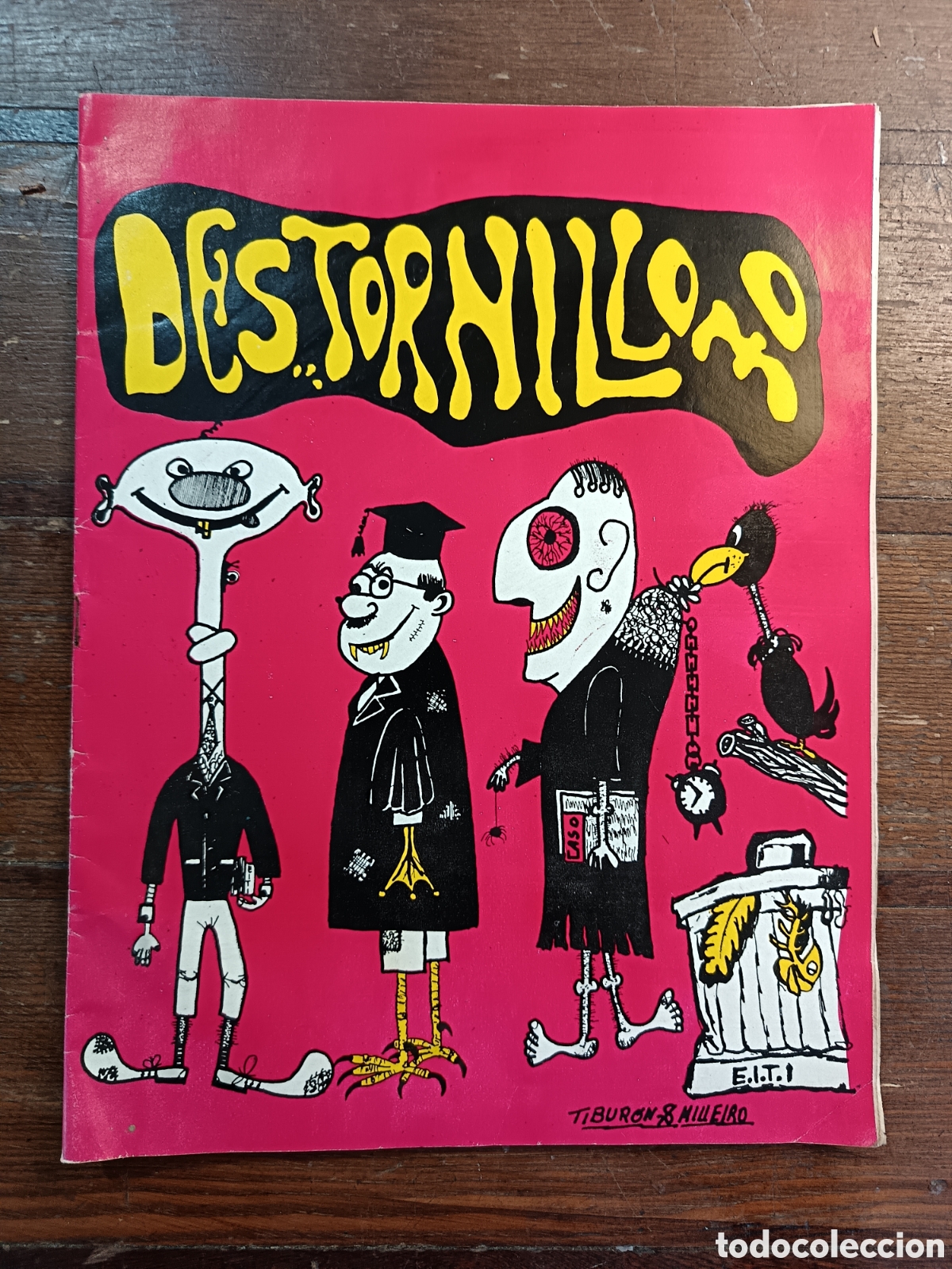 Coleccionismo de Revistas y Peri&oacute;dicos: Des...tornillo 70, edita delegaci&oacute;n de alumnos de la escuela de ingenier&iacute;a t&eacute;cnica industrial, Vigo