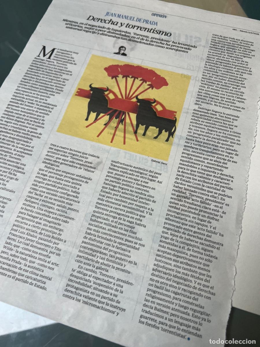 Coleccionismo de Revistas y Peri&oacute;dicos: Art&iacute;culo sobre TORRENTE, PRESIDENTE. SANTIAGO SEGURA CINE ESPA&Ntilde;OL