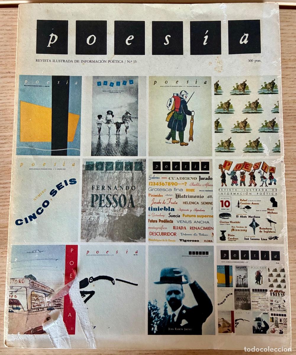 Collezionismo di Riviste e Giornali: Lote 3 revistas &rdquo;Poes&iacute;a&rdquo; (n&ordm;15,16,17) + Manuel Pacheco &rdquo;El cine y otros poemas&rdquo;