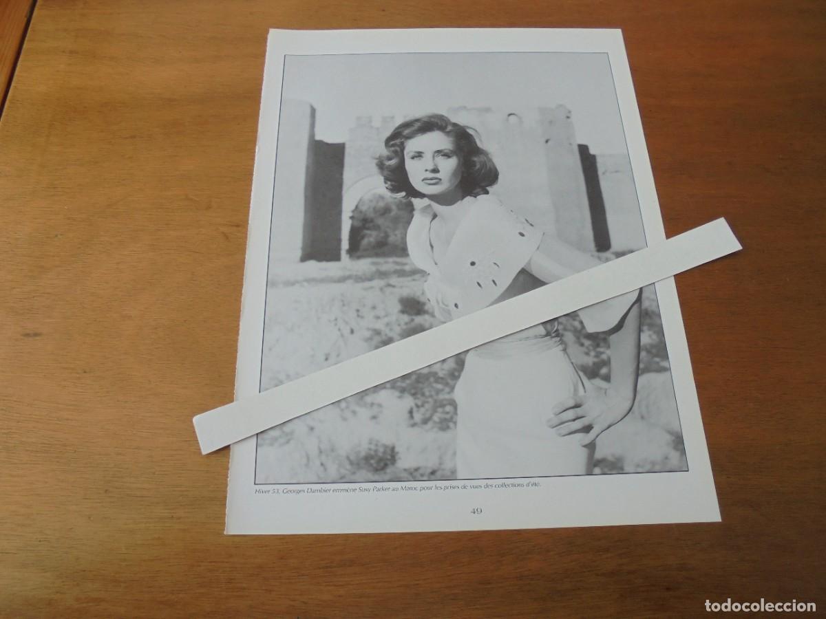Coleccionismo de Revistas y Peri&oacute;dicos: RETAL 1994: BELLA FOTOGRAF&Iacute;A DE SUSY PARKER, JACQUES FATH Y CHRISTIAN DIOR POR GEORGES DAMBIER