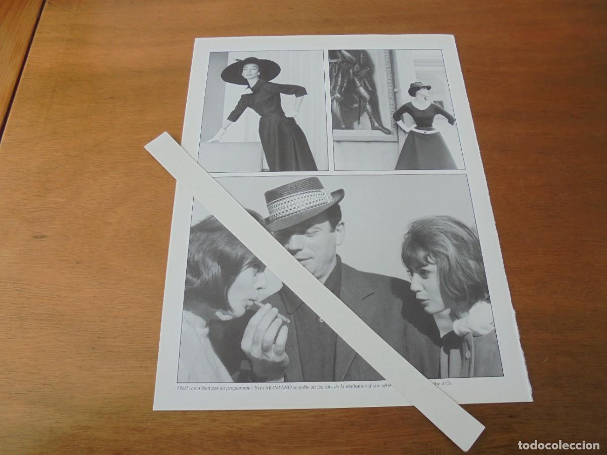 Coleccionismo de Revistas y Peri&oacute;dicos: RETAL 1994: BELLAS FOTOGRAF&Iacute;AS DE YVES MONTAND POR GEORGES DAMBIER