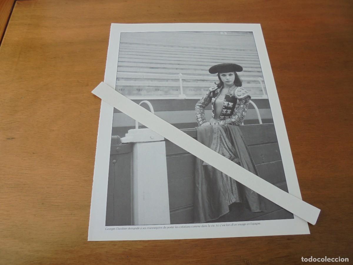Coleccionismo de Revistas y Peri&oacute;dicos: RETAL 1994: BELLAS FOTOGRAF&Iacute;AS DE SUZY PARKER Y MODELO VIAJE POR ESPA&Ntilde;A, POR GEORGES DAMBIER