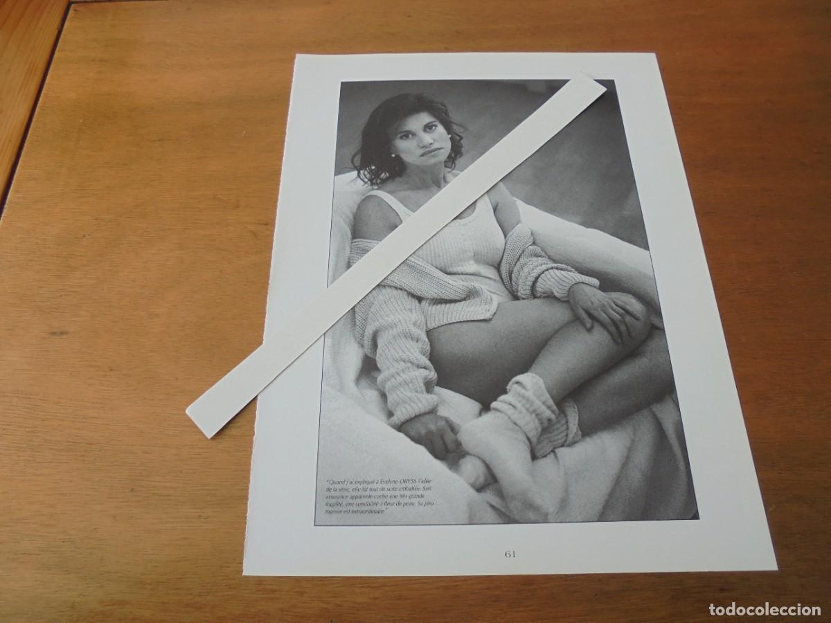 Coleccionismo de Revistas y Peri&oacute;dicos: CLIPPING 1994: FOTOGRAF&Iacute;AS ART&Iacute;STICAS DE LA MODELO LAURENCE RAGON E IRENE HARRIS POR PATRICE DOUCET