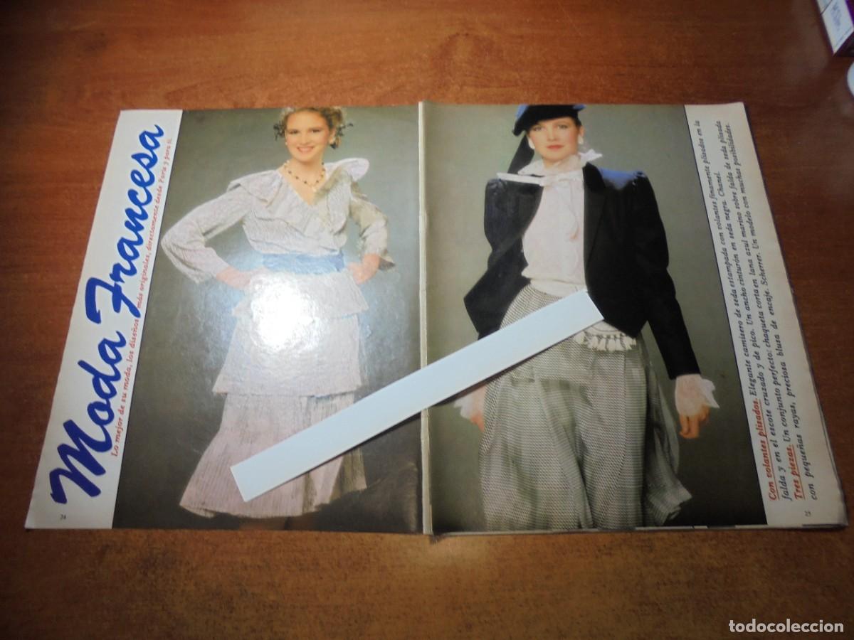 Coleccionismo de Revistas y Peri&oacute;dicos: CLIPPING 1982 MODA FRANCESA. DIOR. CHANEL. NINA RICCI. LANVIN. SCHERRER. LAROCHE. P. CARDIN. LAPIDUS