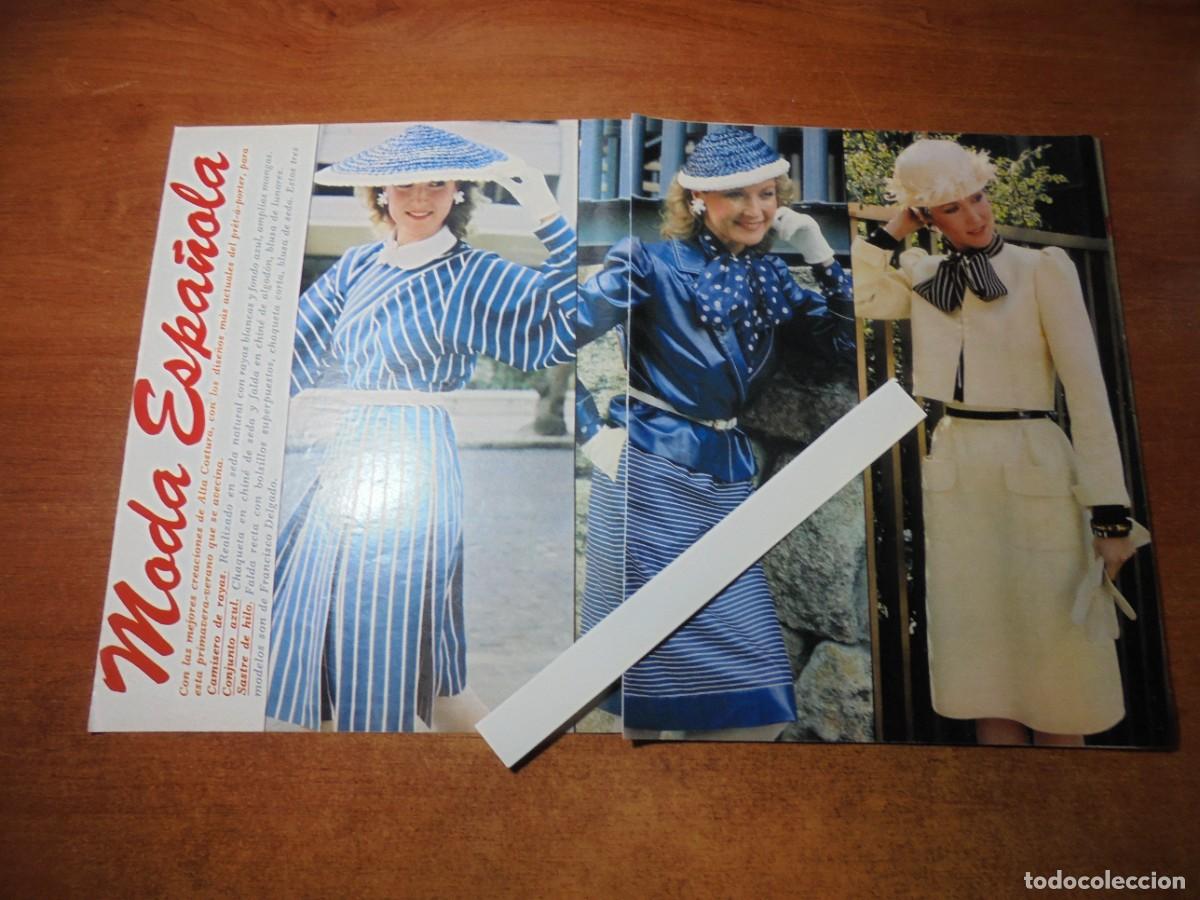 Coleccionismo de Revistas y Peri&oacute;dicos: MODA ESPA&Ntilde;OLA CON UN PATR&Oacute;N DEL PROPIO ELIO BERHANYER. LOEWE, F. DELGADO, A. MENESES, P. DEL HIERRO