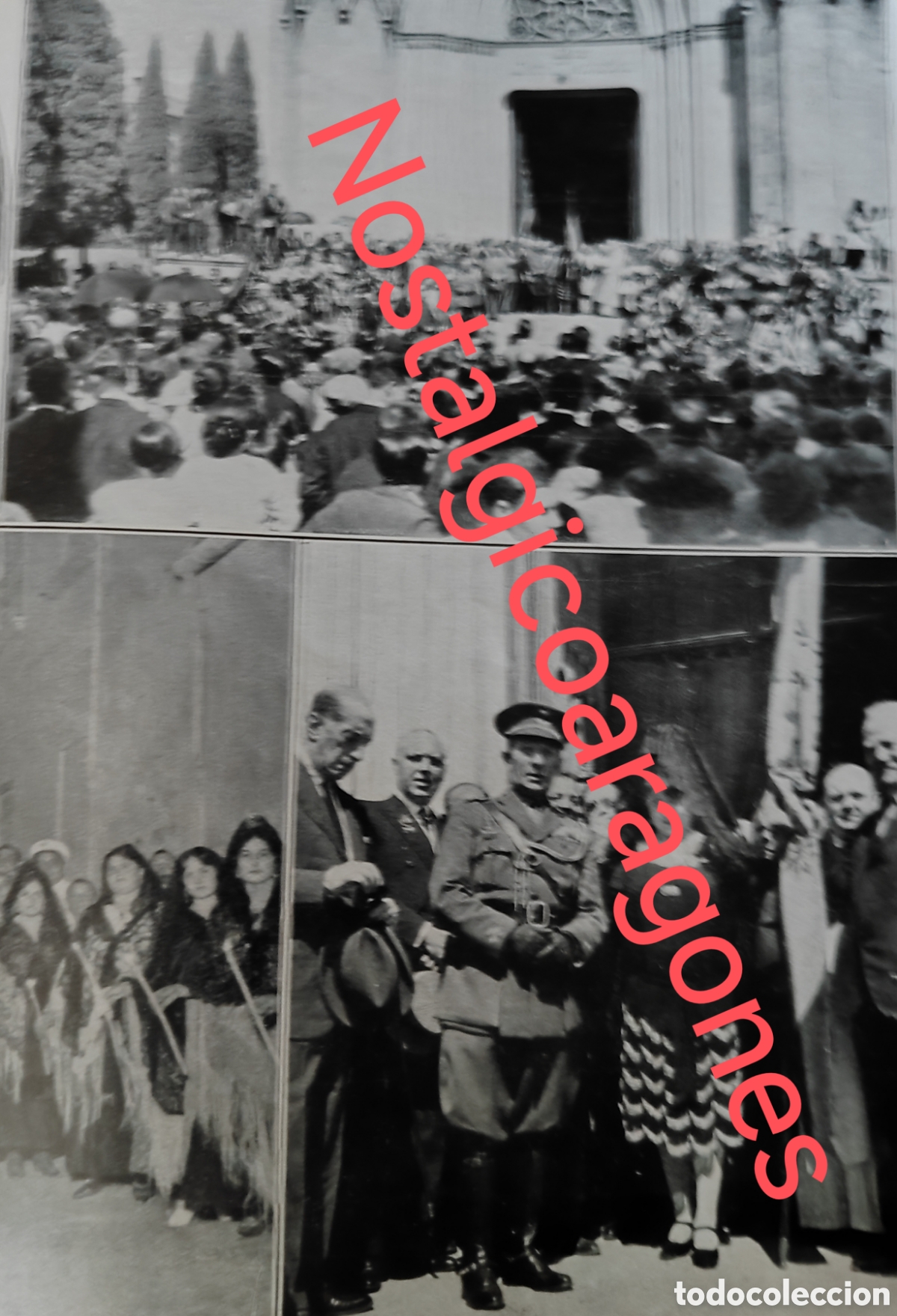 Sammeln von Zeitschriften und Zeitungen: Canet Mar Barcelona madrina bandera Misericordia Pujades Colomer foto revista princ siglo XX 192B