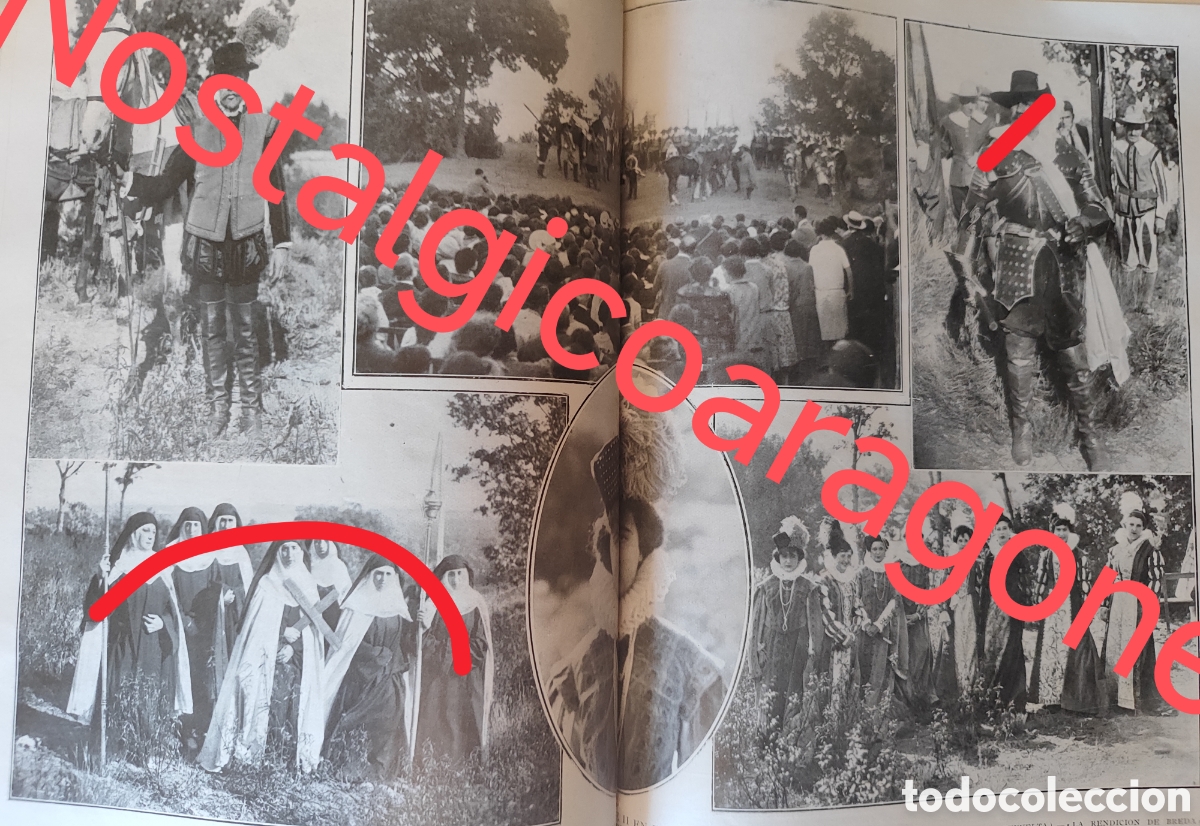 Coleccionismo de Revistas y Peri&oacute;dicos: Herreria Escorial recreacion hist&oacute;rica foto revista princ siglo XX 192B