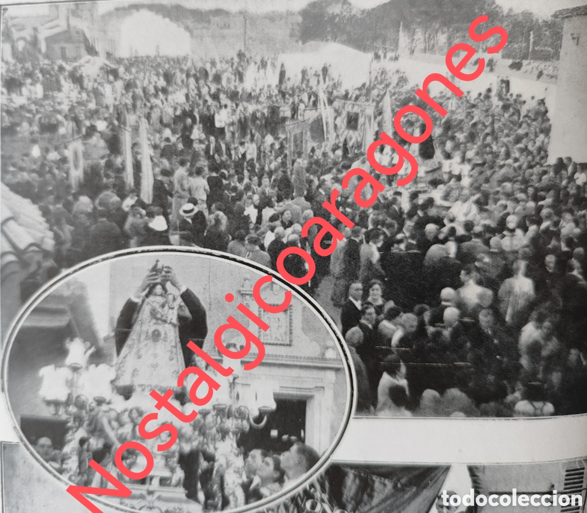 Collectionnisme de Revues et Journaux: Burjasot Valencia romeria V Cabeza foto revista princ siglo XX 192B