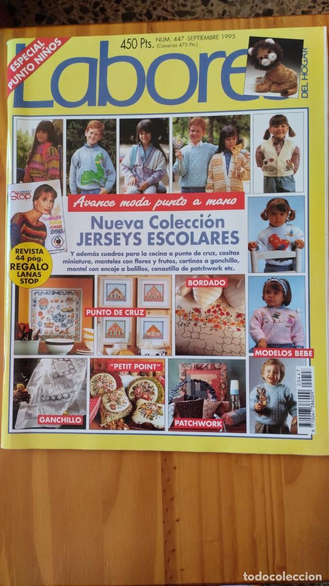 Sammeln von Zeitschriften und Zeitungen: Labores del hogar n&ordm; 447- especial punto ni&ntilde;os - septiembre 1995