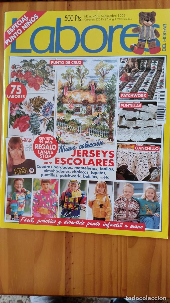 Colecionismo de Revistas e Jornais: Labores del hogar n&ordm; 458 - especial punto ni&ntilde;os - septiembre 1996