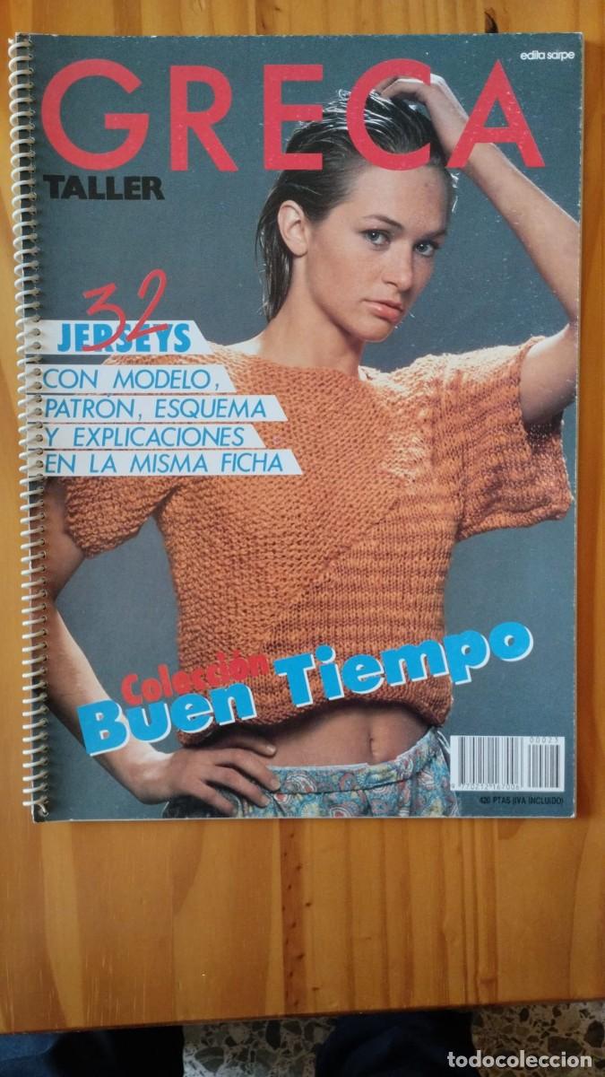 Coleccionismo de Revistas y Peri&oacute;dicos: Greca taller - 32 jerseys - Colecci&oacute;n Buen tiempo