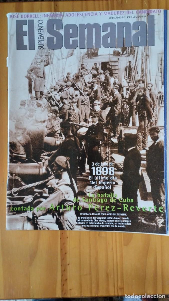 Coleccionismo de Revistas y Peri&oacute;dicos: EL SEMANAL n&ordm; 557-28 junio 1998