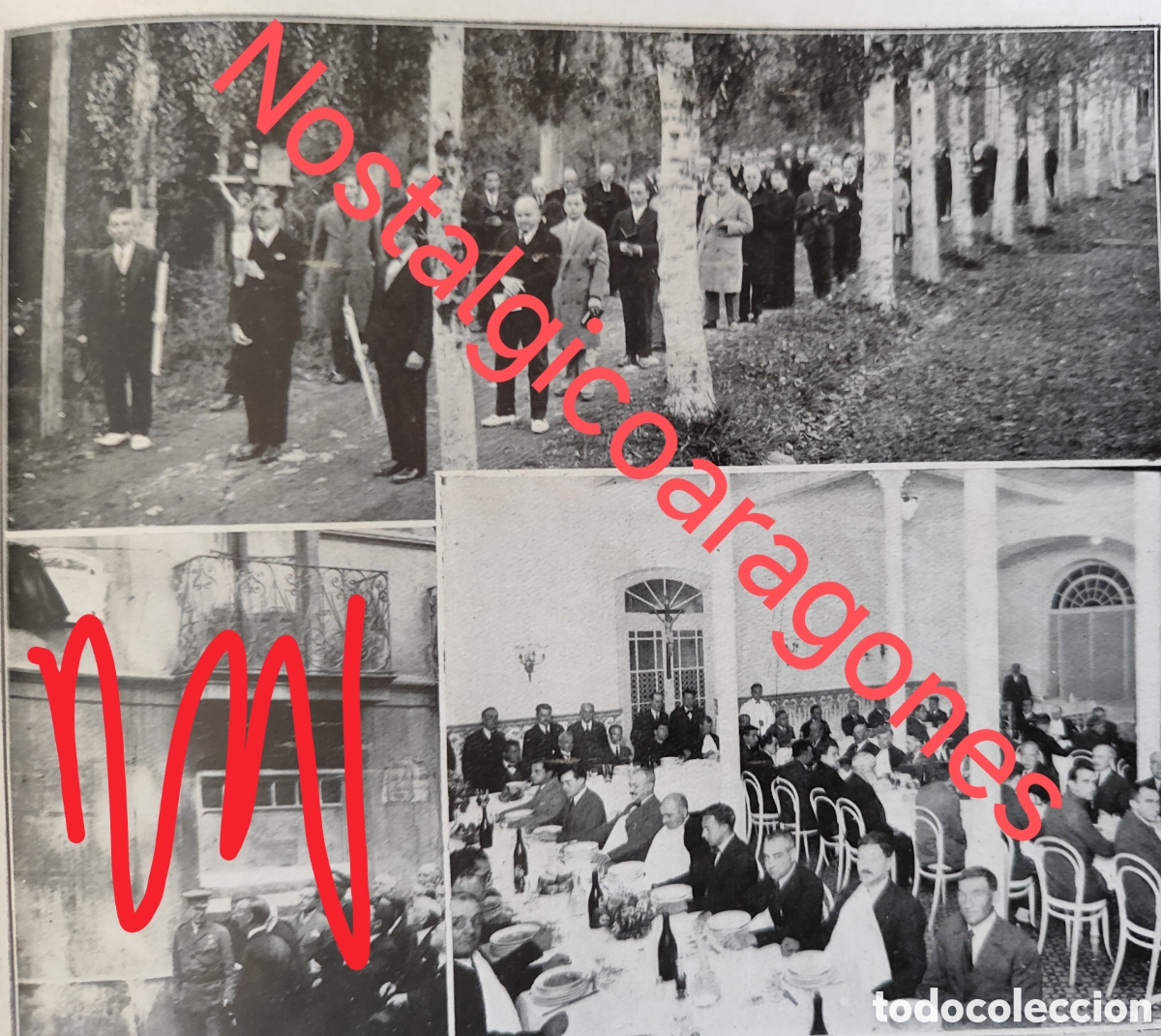 Collection Magazines and Newspapers: Robas de Freser Gerona balneario Montagut foto revista princ siglo XX 192B