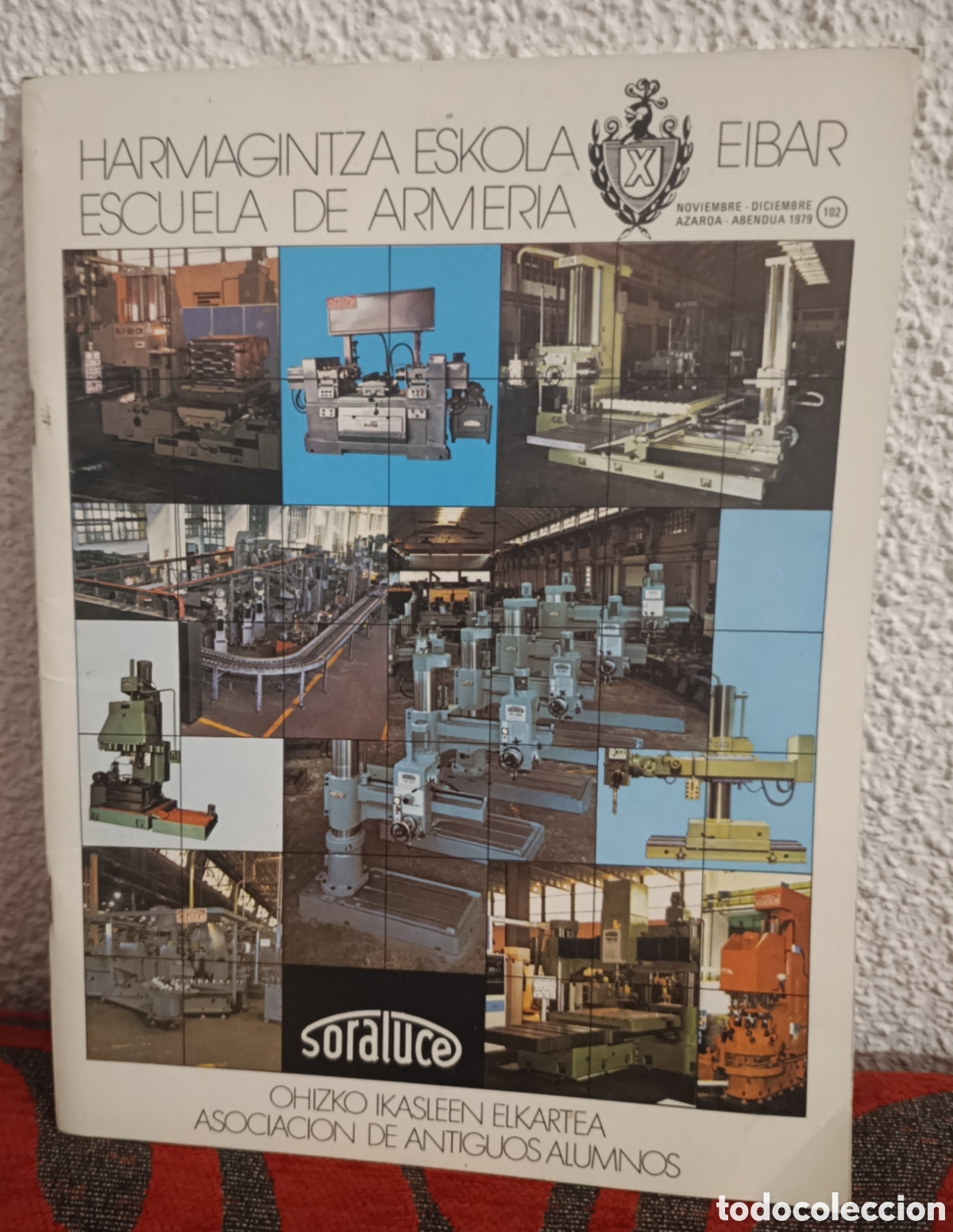 Coleccionismo de Revistas y Peri&oacute;dicos: Revista Antigua: Escuela de Armer&iacute;a Eibar - Noviembre/Diciembre 1979 (N&ordm; 102)