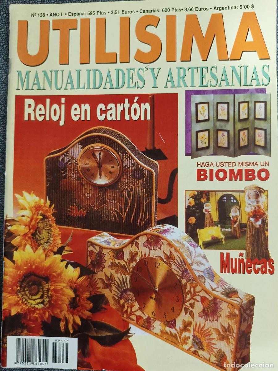 Coleccionismo de revistas y peri&oacute;dicos: UTILISIMA N &deg; 138. Manualidades y Artesan&iacute;a