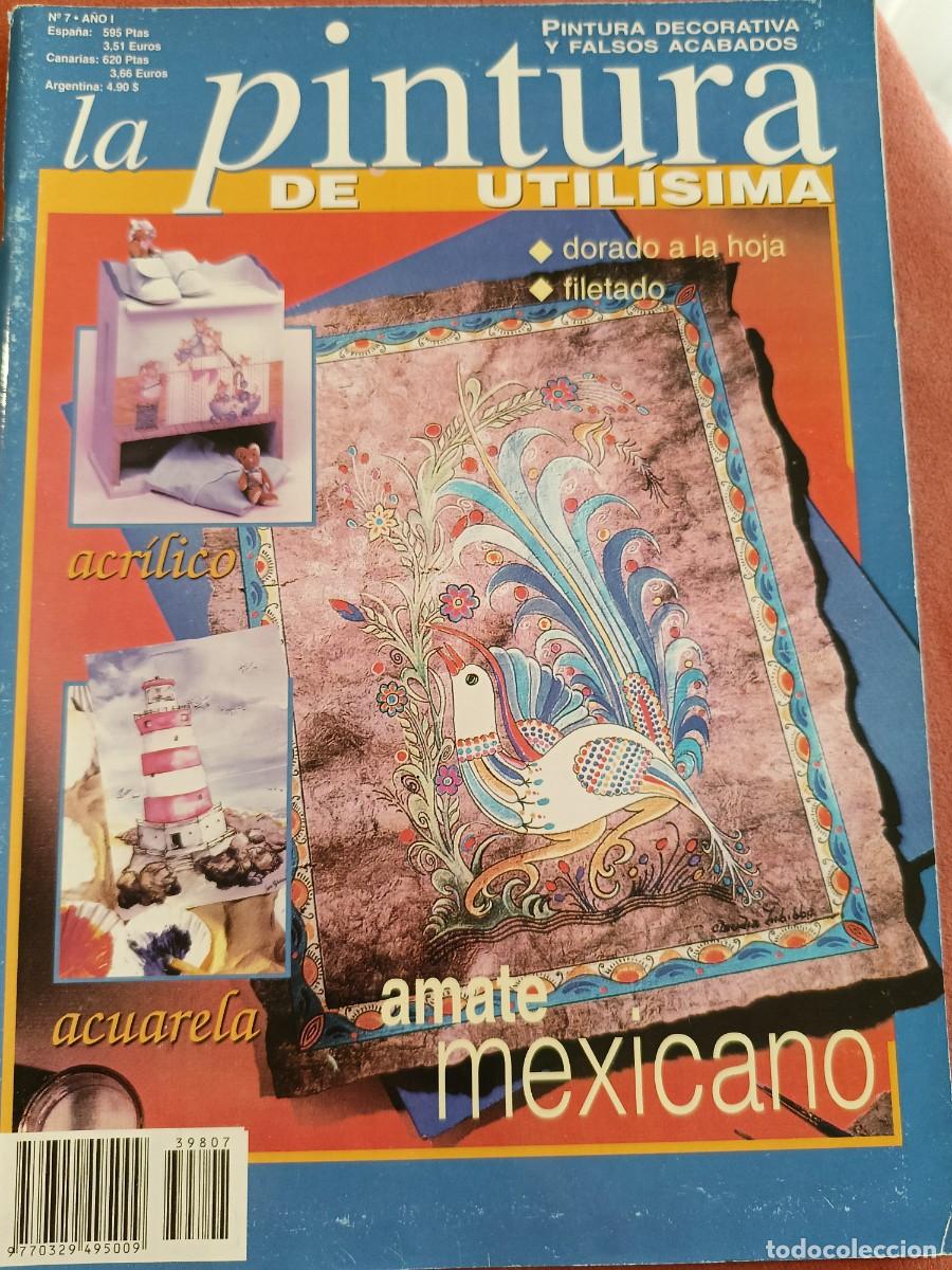 Coleccionismo de revistas y peri&oacute;dicos: N&deg; 7 A&ntilde;o 1 La pintura de UTILISIMA con suplemento