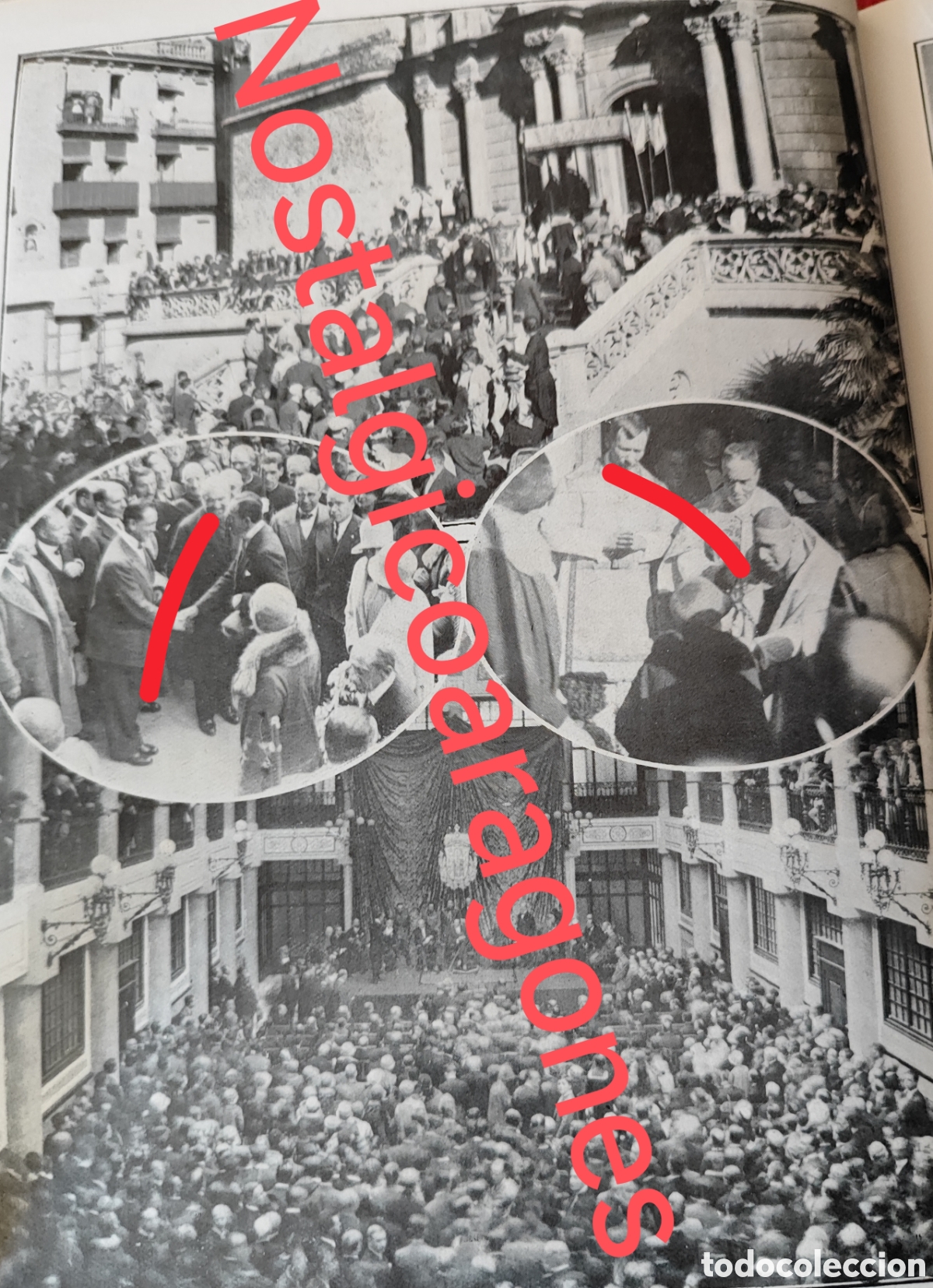 Collezionismo di Riviste e Giornali: Visita Real Olot, Vich foto revista princ siglo XX 192B