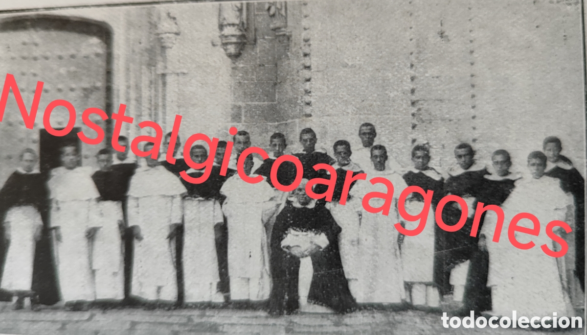 Coleccionismo de Revistas y Peri&oacute;dicos: Avila novicios monasterio Santo Tom&aacute;s foto revista princ siglo XX 192B