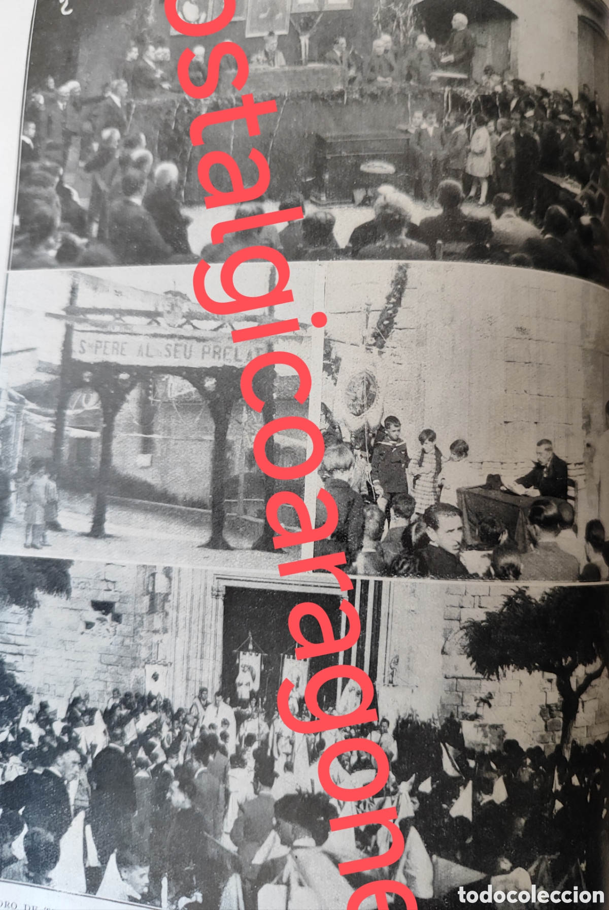 Coleccionismo de Revistas y Peri&oacute;dicos: San Pedro Torello y Blanes eventos foto revista princ siglo XX 192B